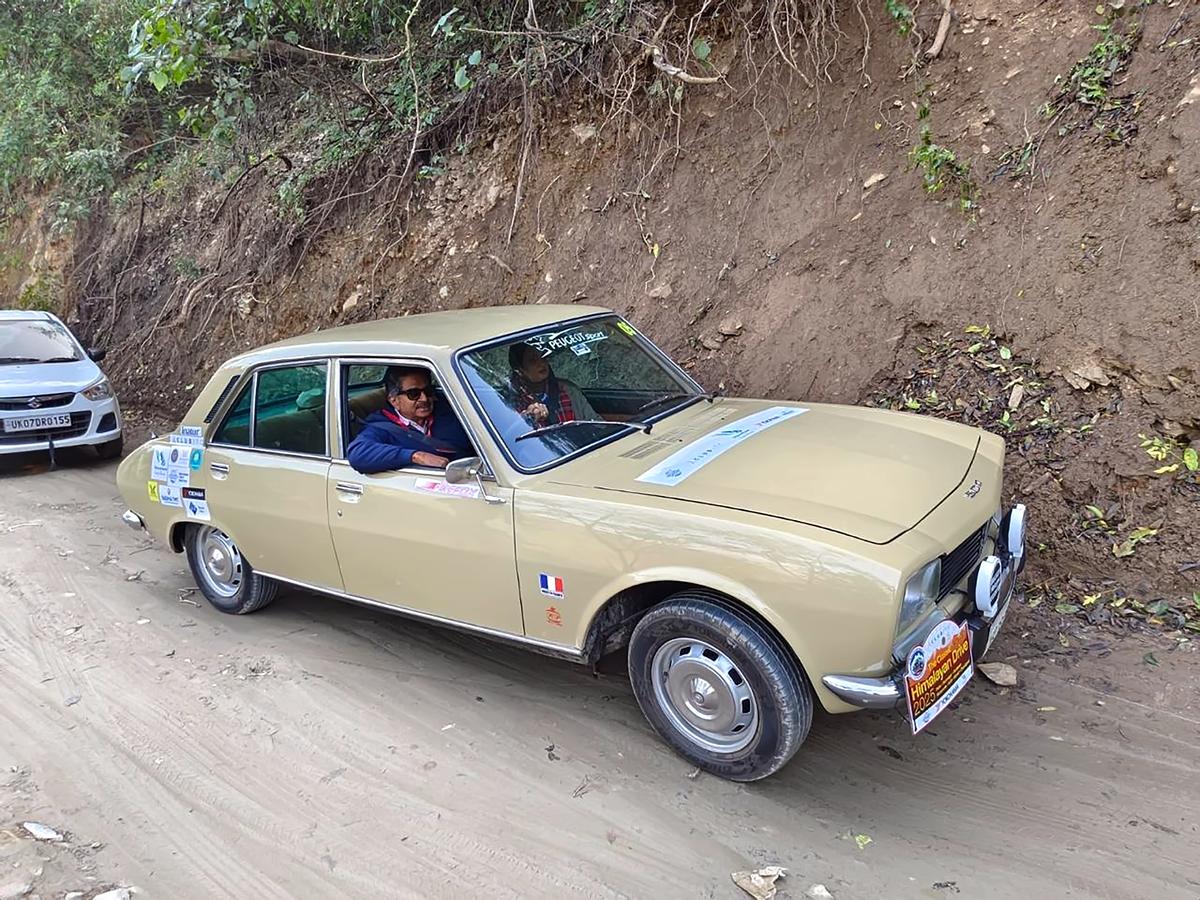 During the Classic Himalayan Drive 2025. 