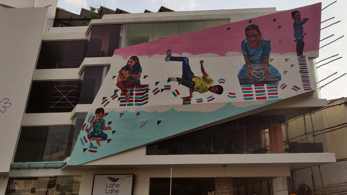 A mural to break walls between communities in Bengaluru