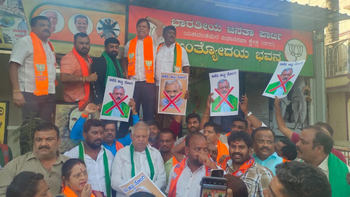 BJP to write to Speaker seeking disqualification of two “rebel” MLAs besides asking for high command’s intervention