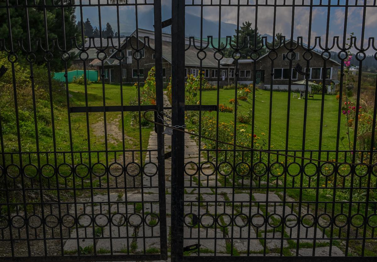 Nedous Hotel in Gulmarg, 55 km from Srinagar, Kashmir, has been shut down due to new rules around properties on government land kicking in. IMRAN NISSAR