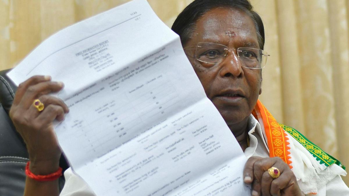 Former Puducherry CM demands CBI probe into Kamatchiamman temple land grabbing case