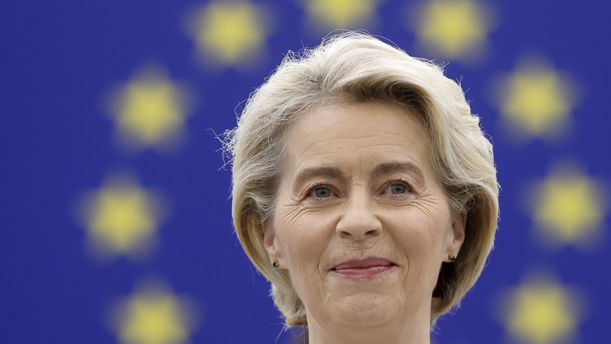 European Commission President Ursula von der Leyen faces vote on her bid for second 5-year term