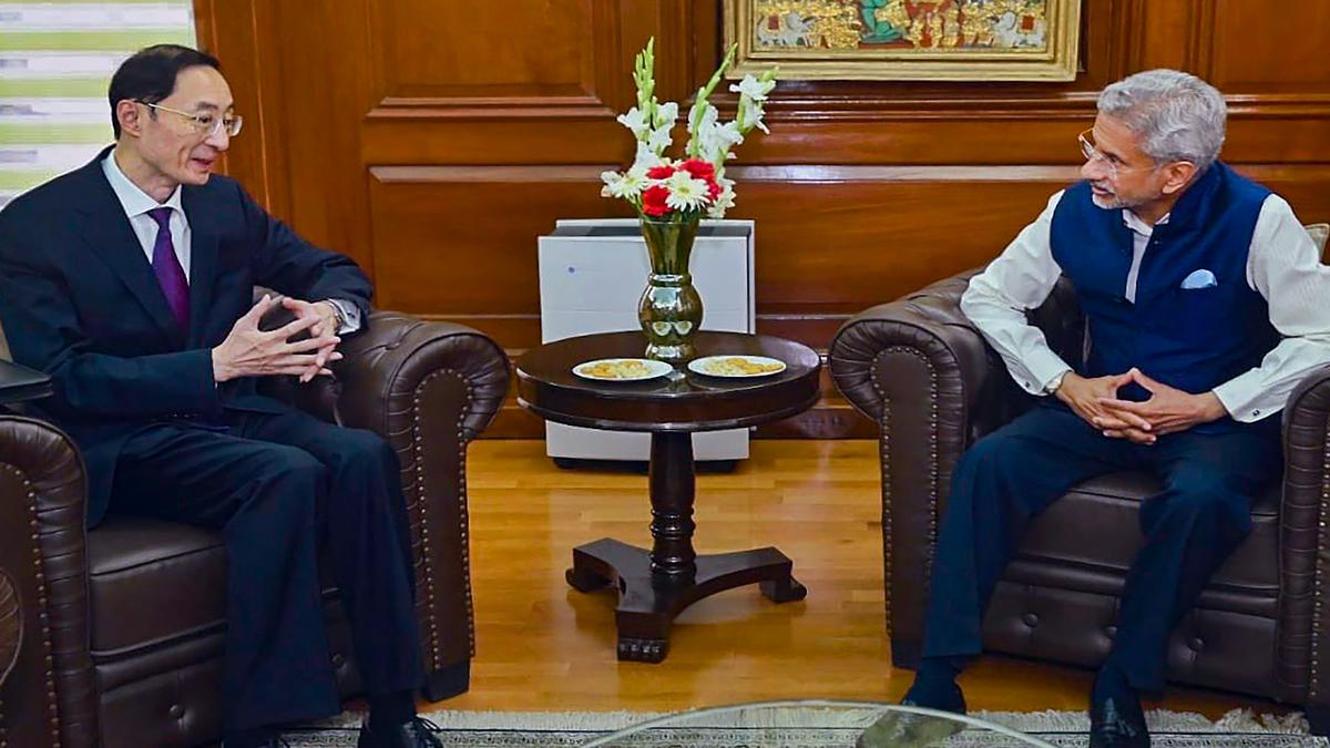 Peace, tranquillity essential, Jaishankar tells Chinese envoy