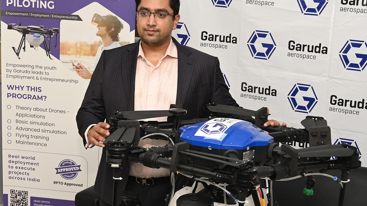 Drones transforming farming in India, market to reach $631 million by 2030: Garuda Aerospace CEO