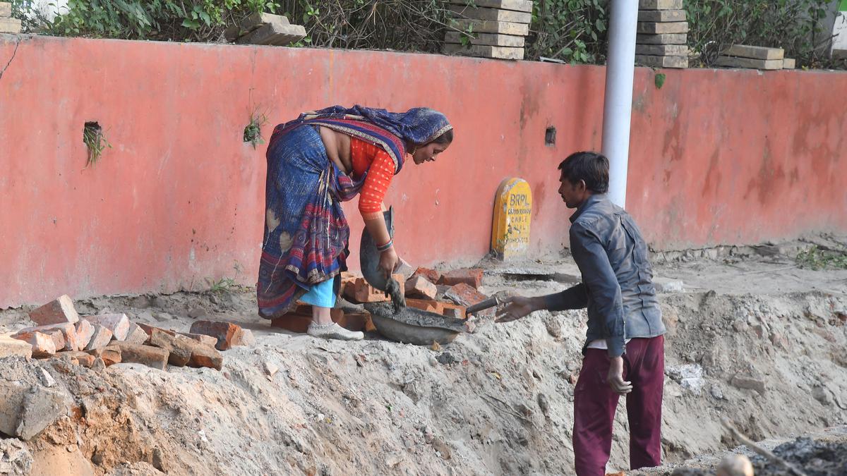 For Delhi’s women construction workers seeking better conditions, separate toilets only the first brick