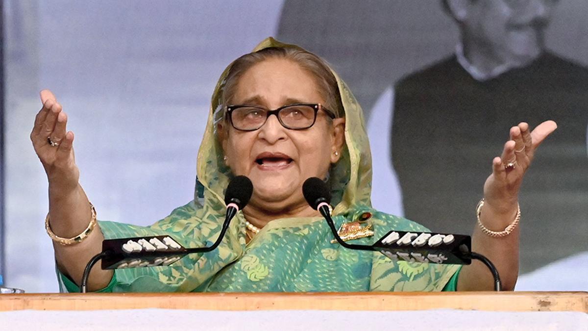 Bangladesh court bans broadcasts of ousted ex-PM  Sheikh Hasina’s ‘hate speech’