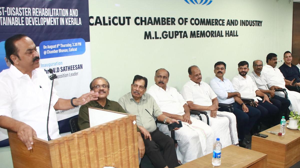 Devise development plans in line with climate change impact, says Satheesan