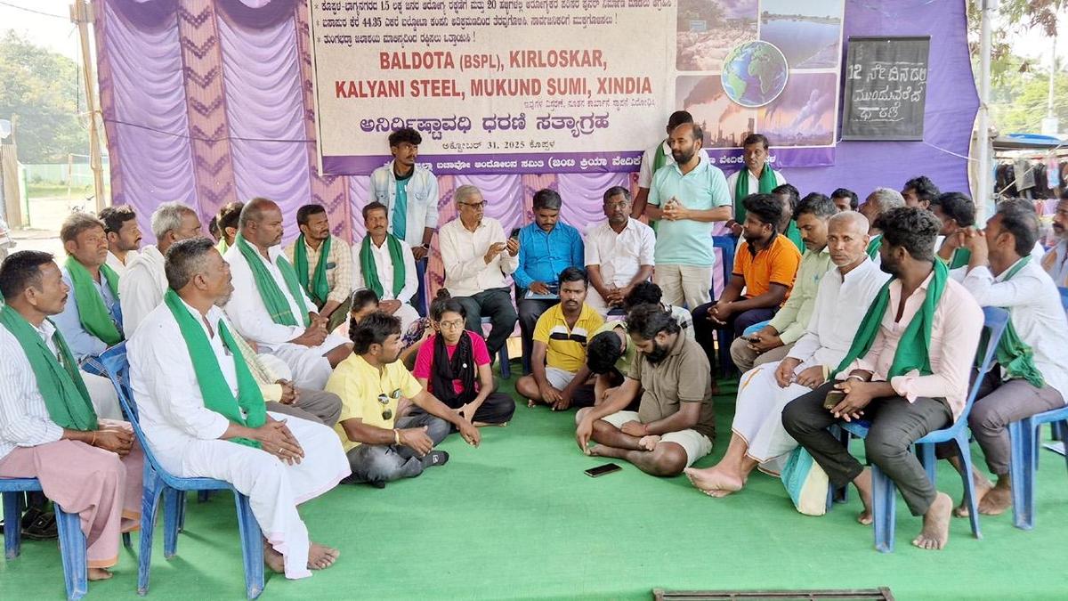 More support for protest against industries causing pollution in Koppal