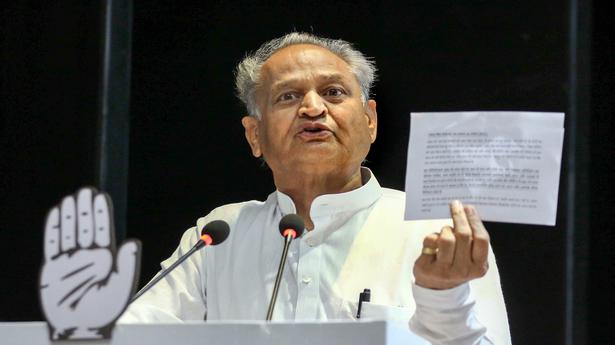 Gehlot says his ‘ nikamma’ jibe was meant affectionately