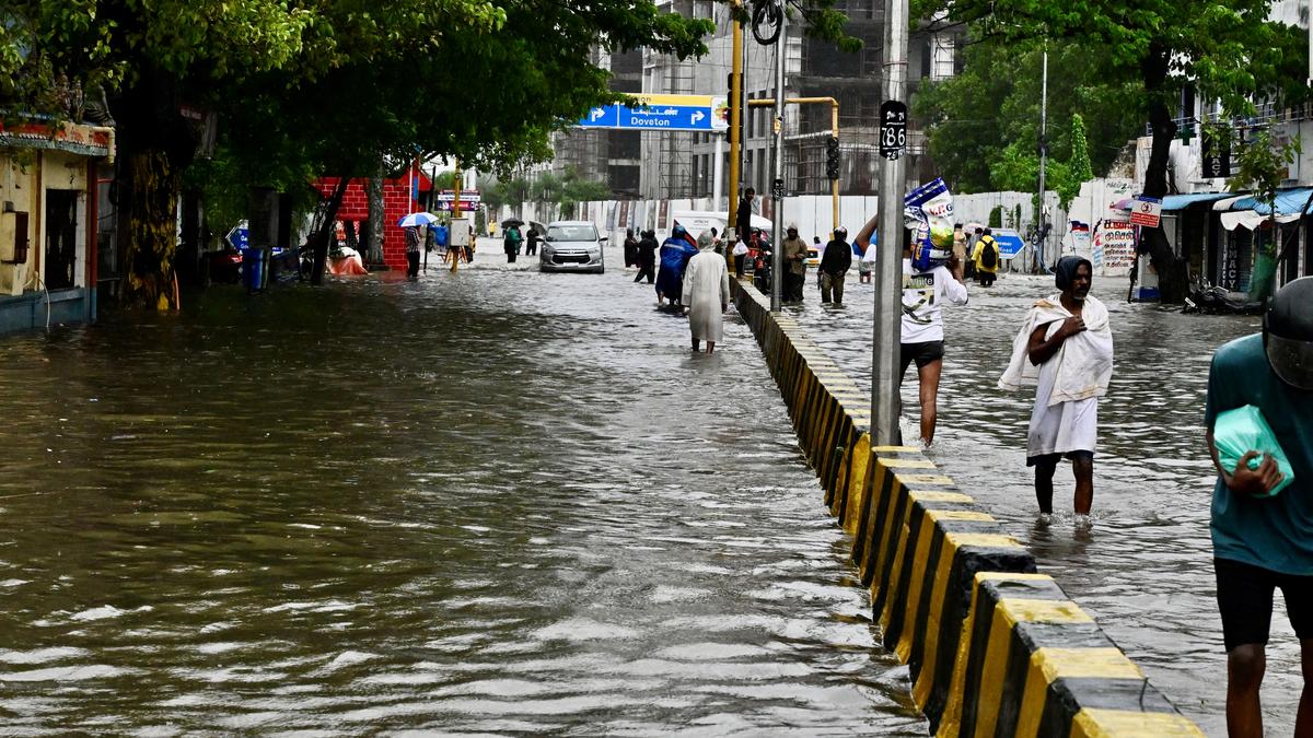 Flooding in parts of north Chennai throws life out of balance