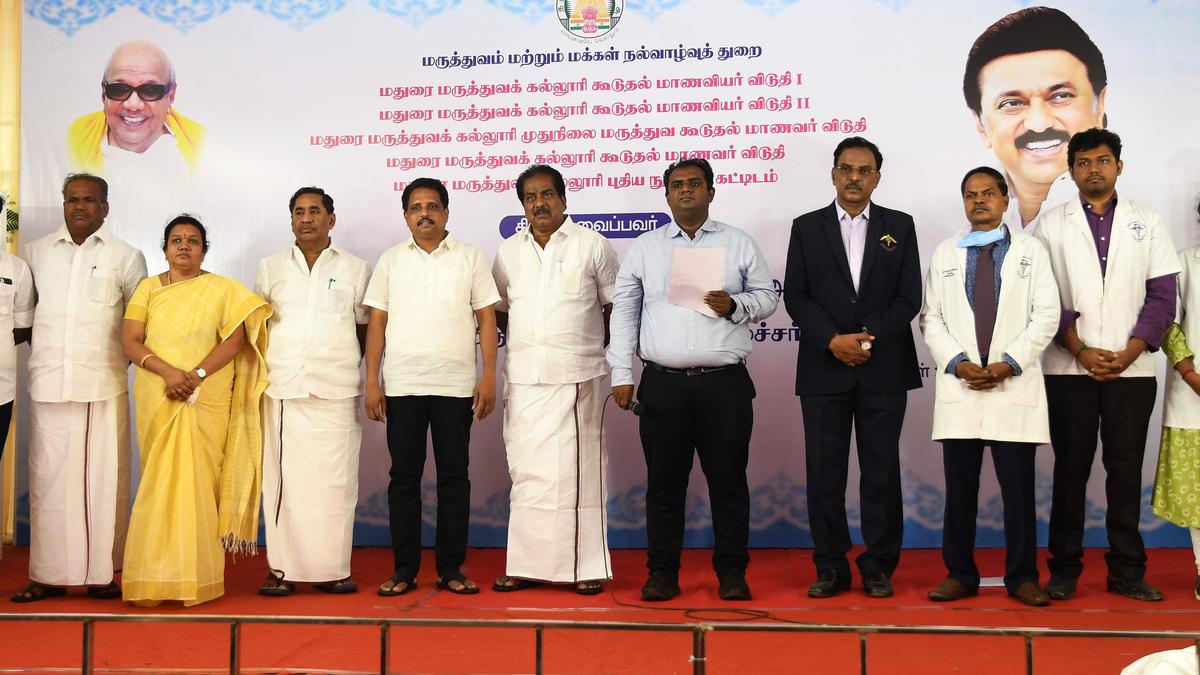 Madurai Medical College gets new hostel buildings and library The Hindu