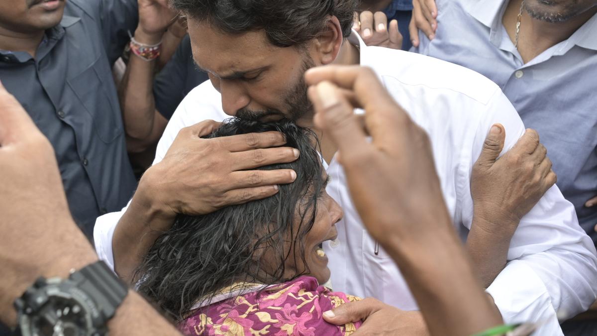 Jagan slams Naidu for ‘negligent handling’ of flood crisis, demands ₹25 lakh ex gratia victims