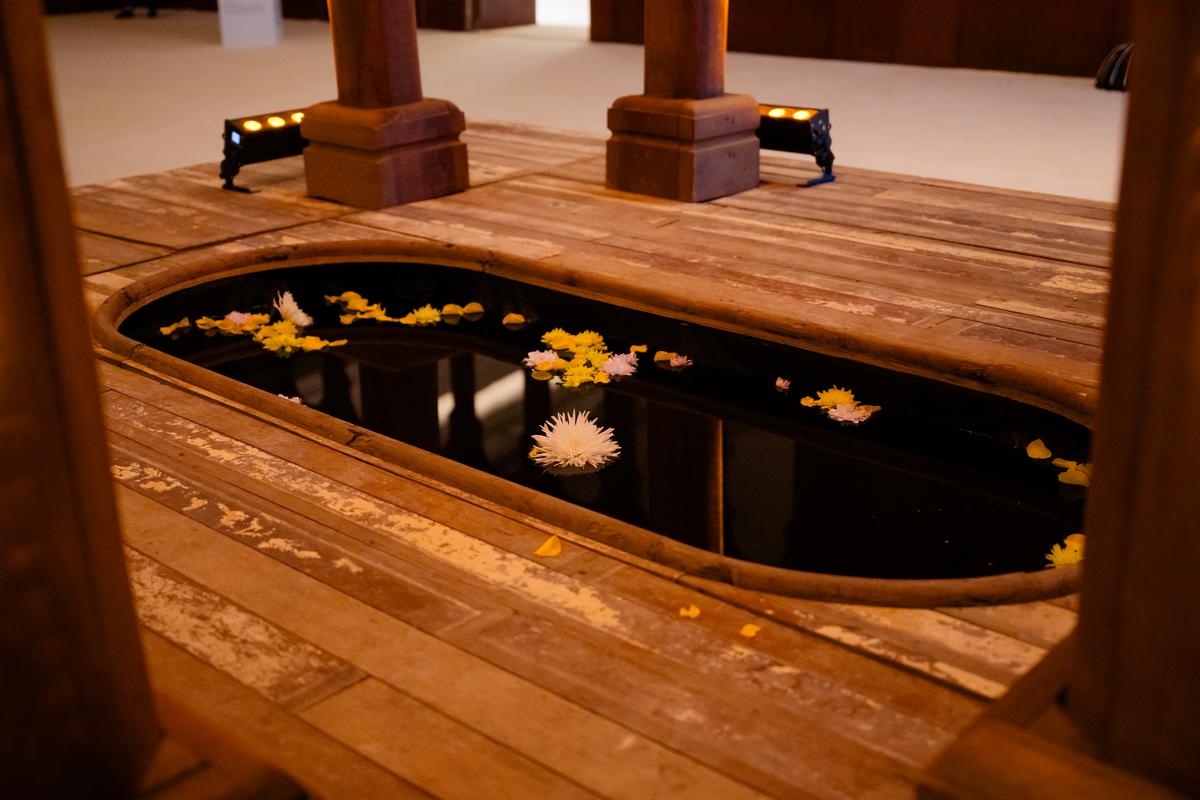 Sudarshan Shetty’s installation A Song, A Story: Sculpture at Art Dubai 2026.