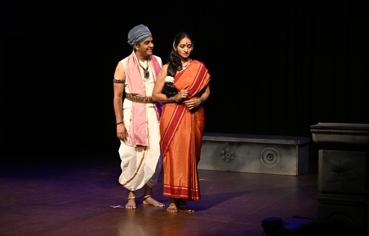 The play brought alive an epic love triangle