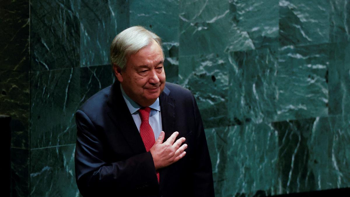 Only UN Security Council has legal authority: Secy General Guterres