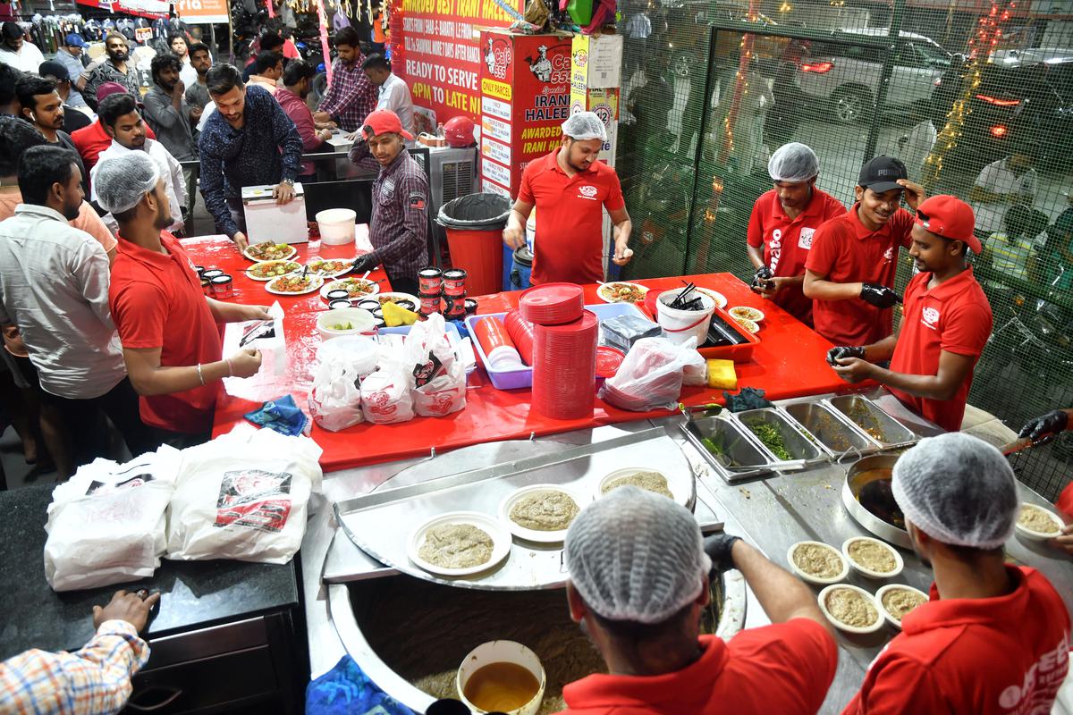 A Haleem place during Ramadan