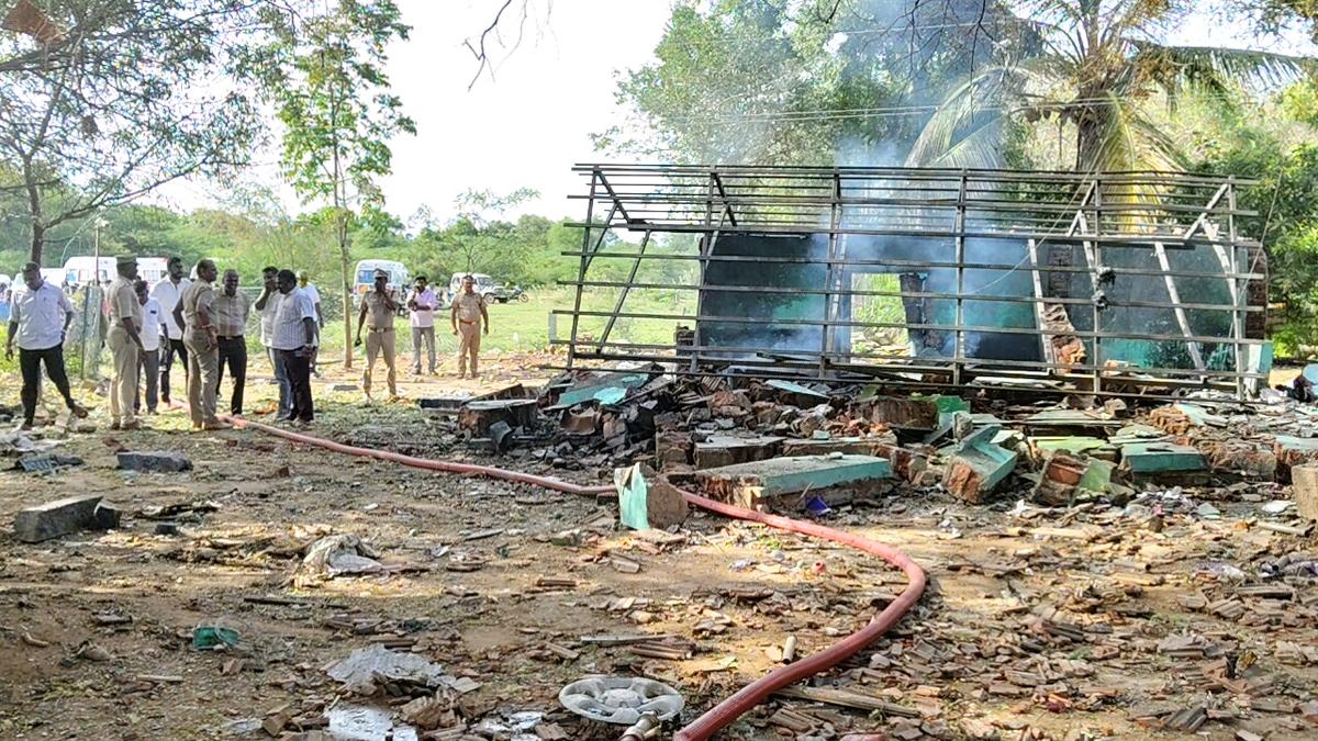Owner killed in explosion at firecracker unit in Pudukottai