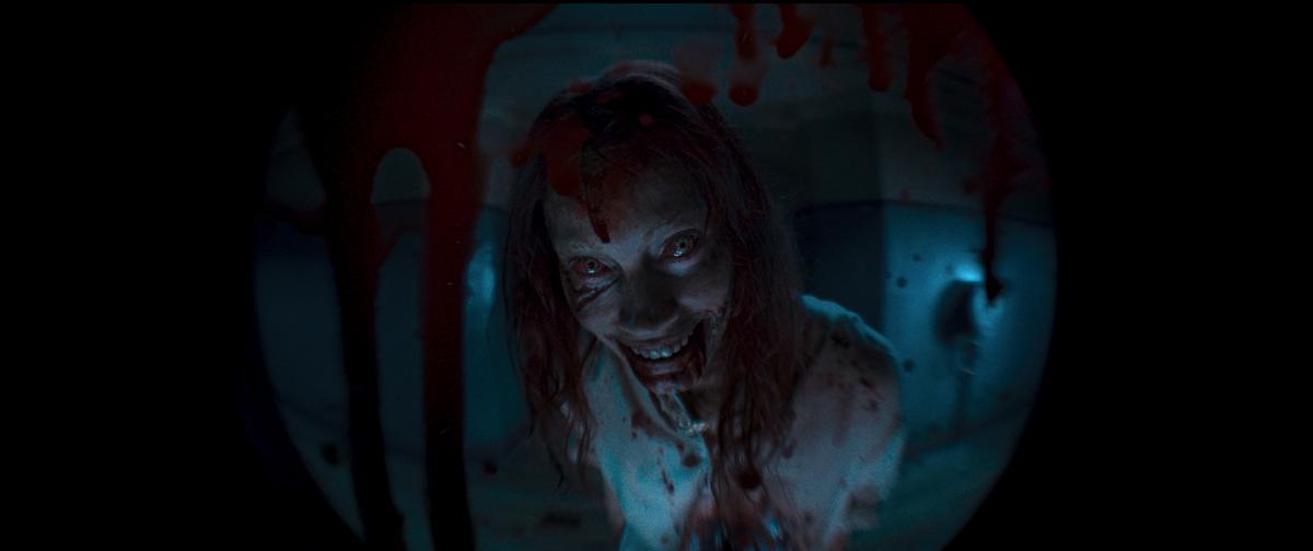 A still from ‘Evil Dead Rise’
