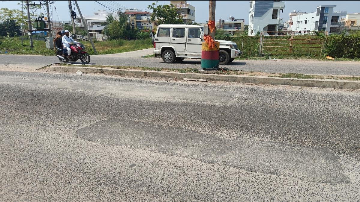 Finally, work begins to repair roads in Yadgir