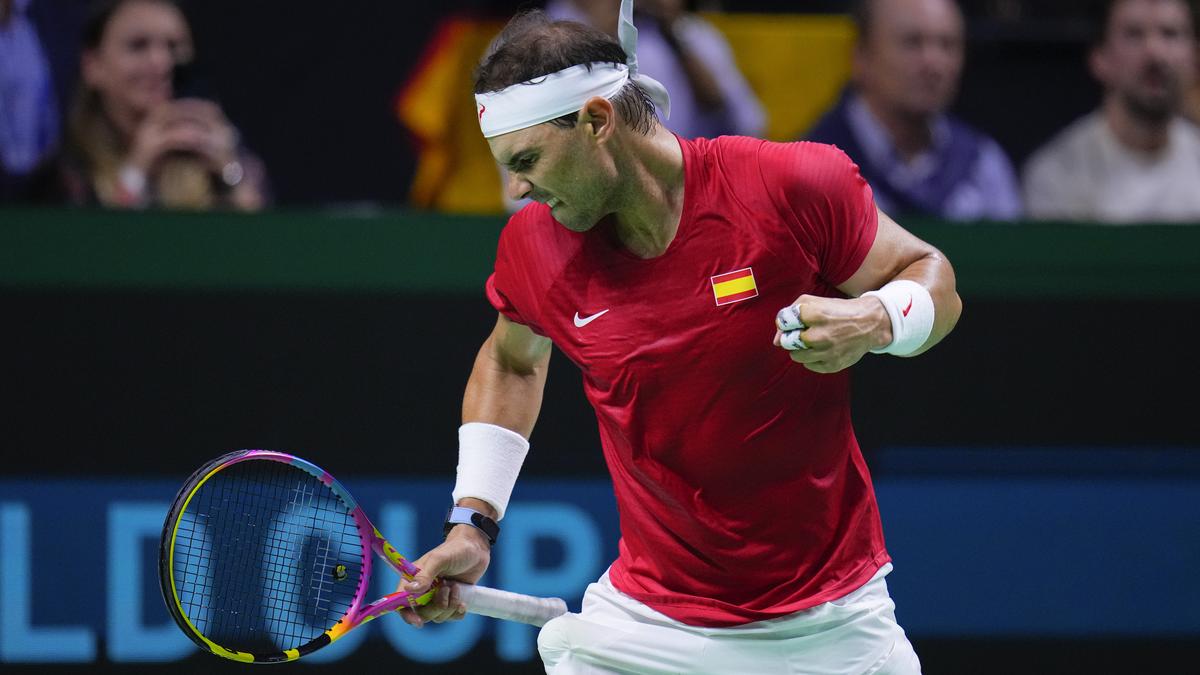 Spain's Rafael Nadal loses in Davis Cup quarter-finals singles opener