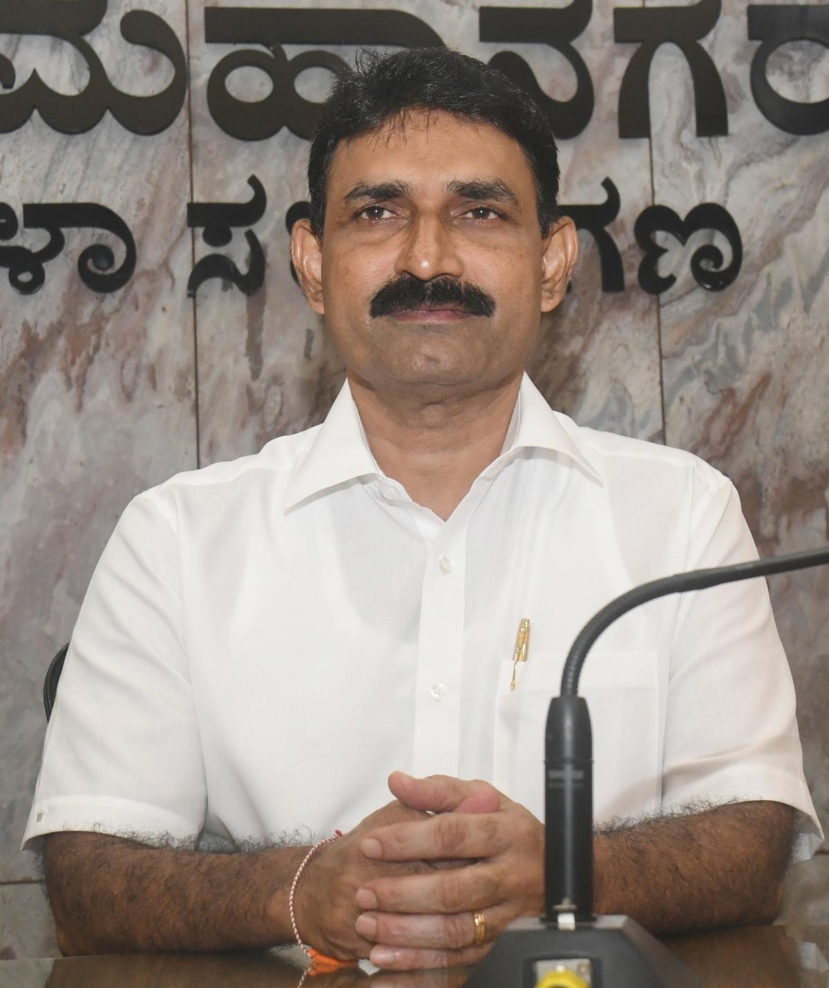 Sudheer Shetty Kannur, new Mayor of Mangaluru.