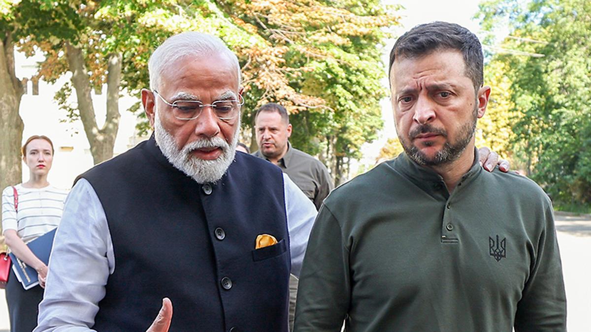 Modi reaffirms India's support for Ukraine peace settlement during call with Zelenskyy