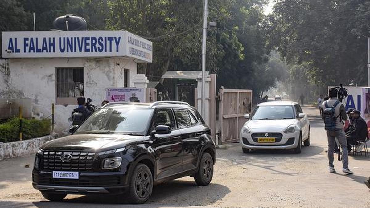 Delhi blast LIVE updates: Faridabad's Al-Falah University under government scanner; two more from J&K detained in U.P.