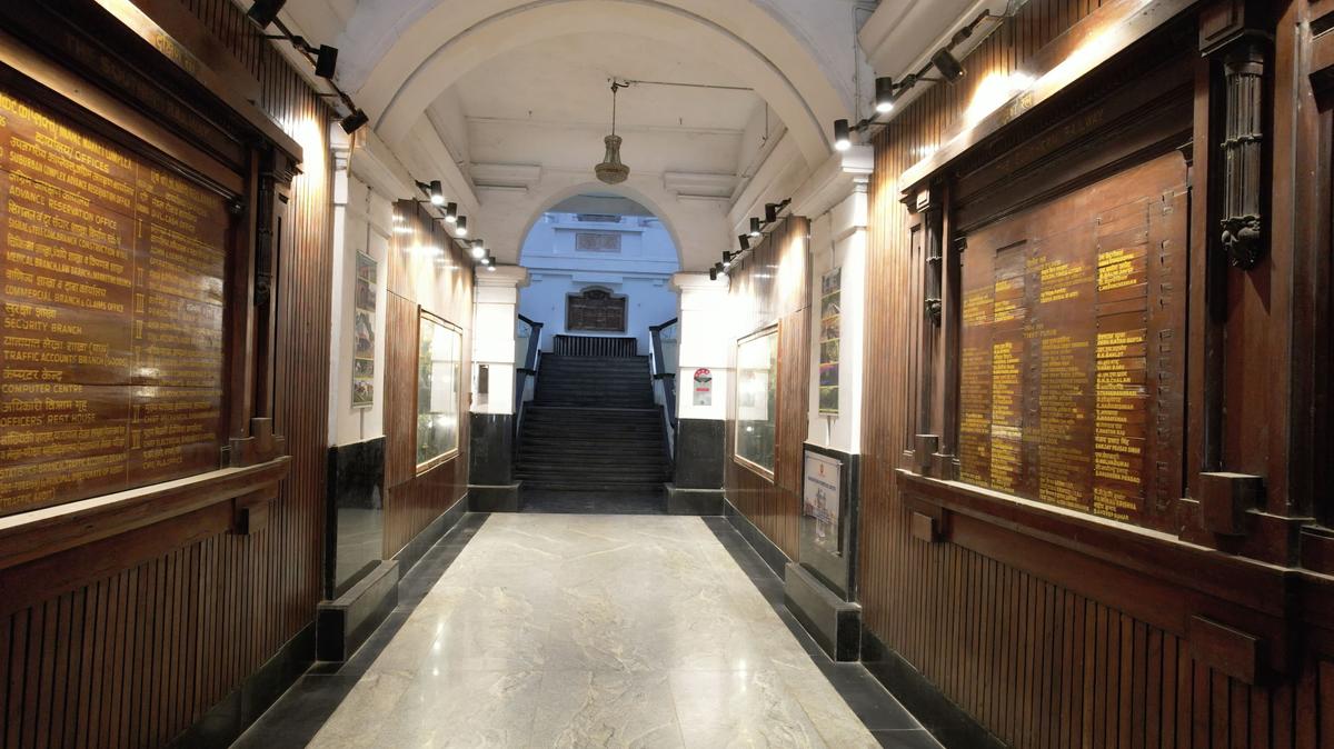 Inside the headquarters