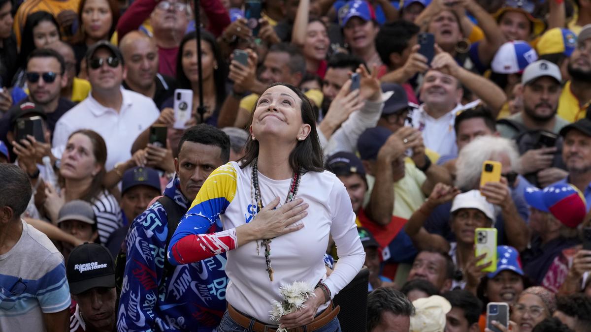 Venezuelan Opposition leader arrested after anti-government protest