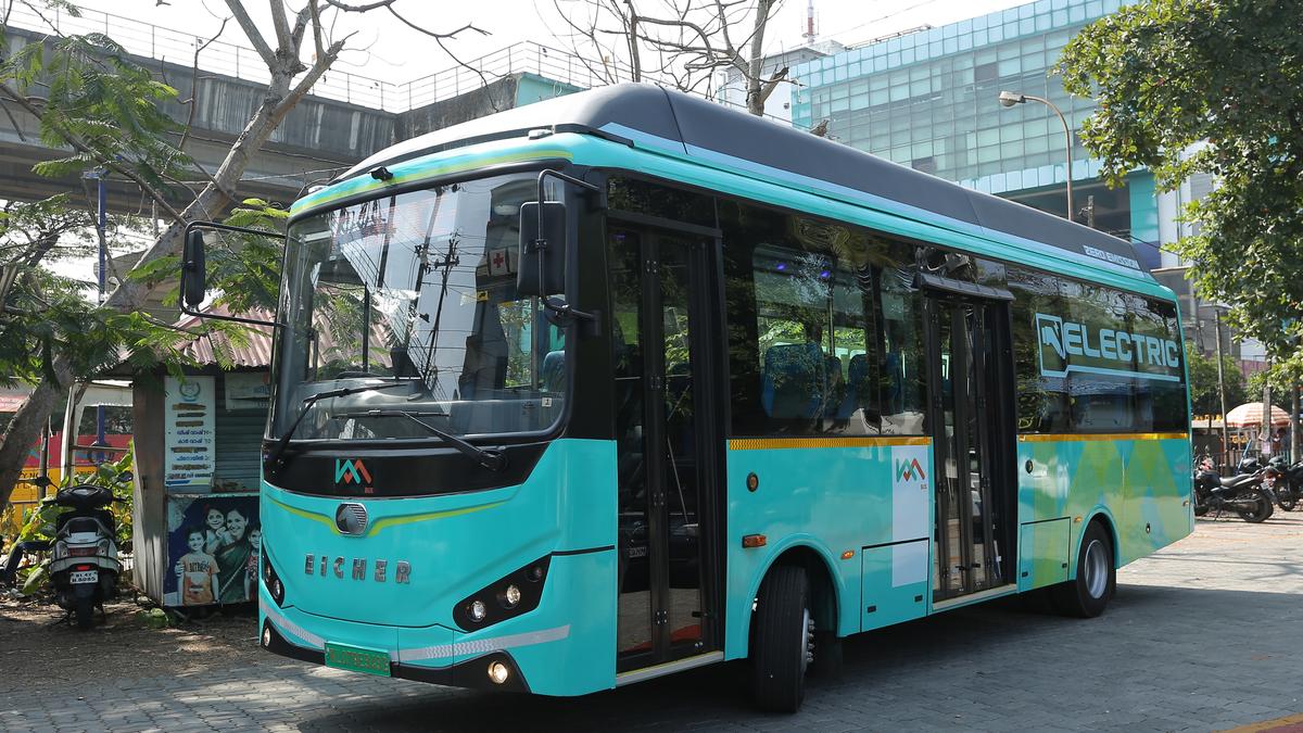 Kochi’s ‘Metro Connect’ feeder e-buses to be launched in a week