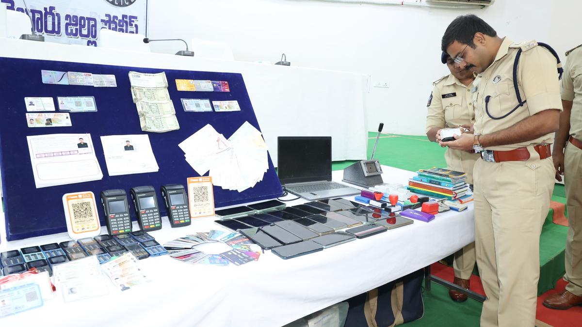 Nellore police bust seven-member cybercriminal gang