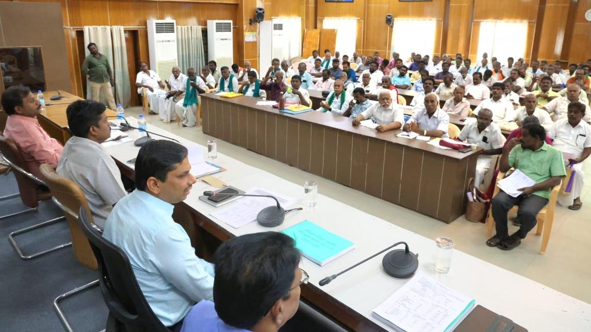 Collector expresses concern over declining cultivated area in Thoothukudi