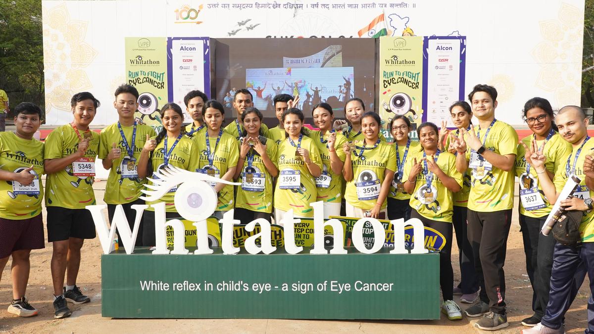 LVPEI organises Whitathon in Hyderabad to raise awareness on childhood eye cancer