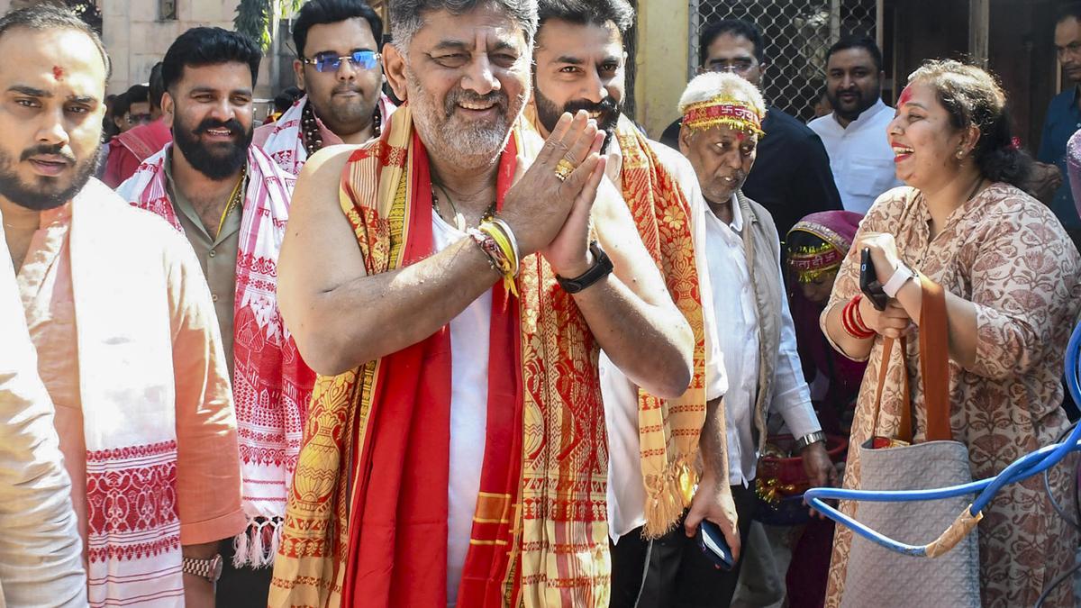 DKS visits Kamakhya temple in Assam