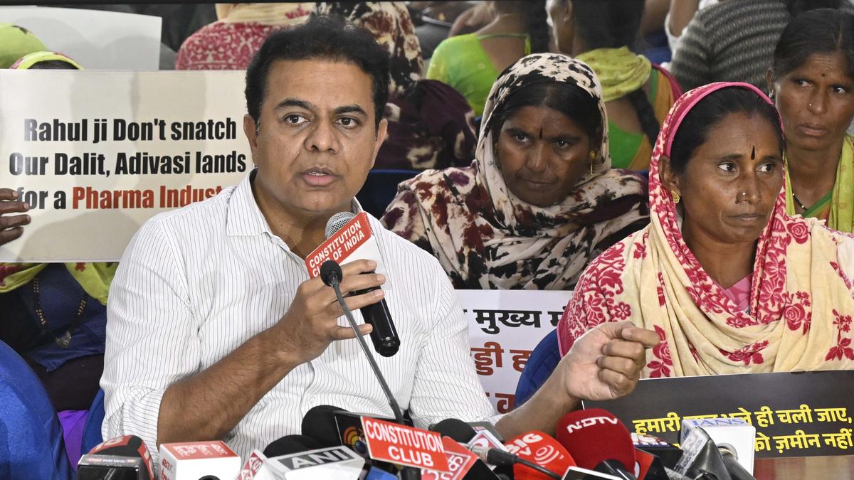 Lagcherla incident is equal to Manipur violence: KTR