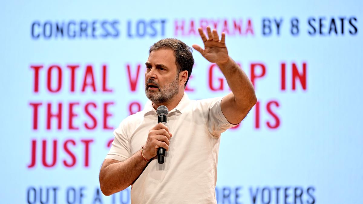 Congress launches campaign urging people to 'register' against 'vote chori'