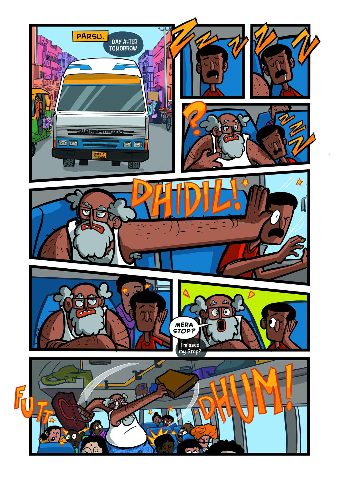 Comic strips from Abba Ari 