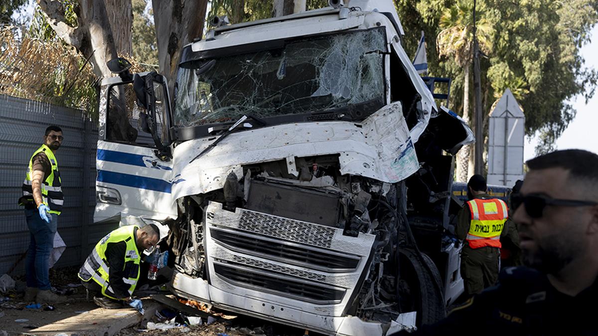 One dead, dozens hurt in Israel truck ramming