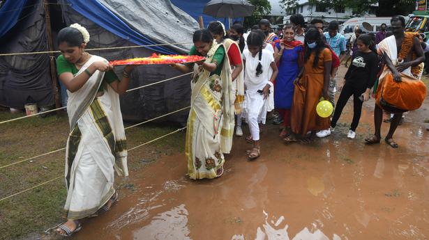 Despite rain, Atham procession held with vigour after three years