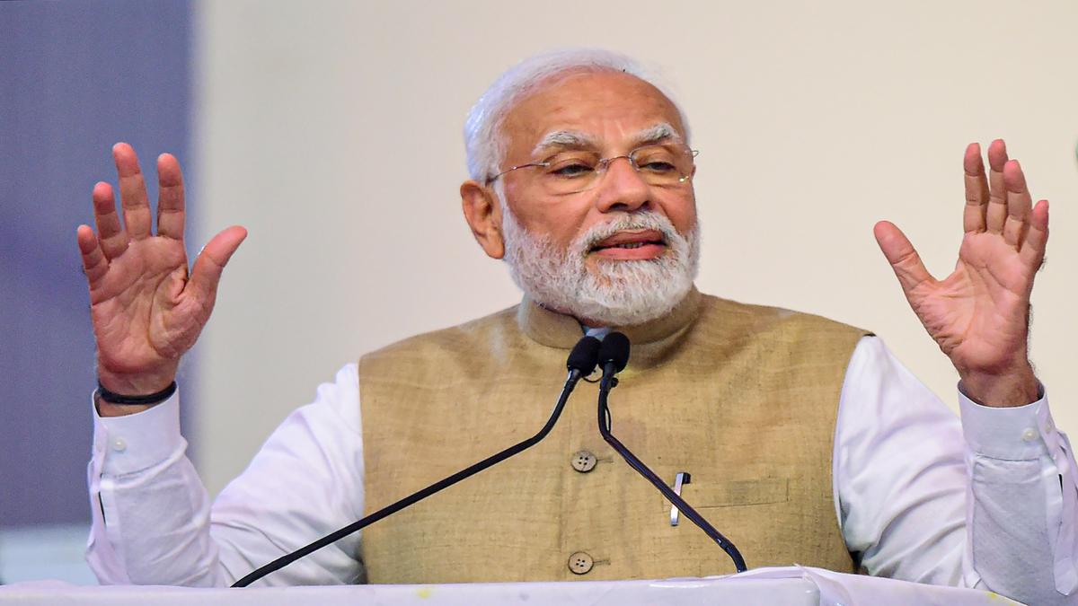 Focus on winning polling booths: PM Modi’s tells BJP workers