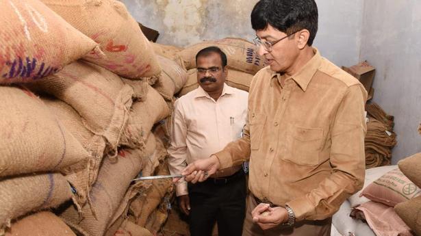 Efforts under way to prevent procured paddy from getting drenched, says official