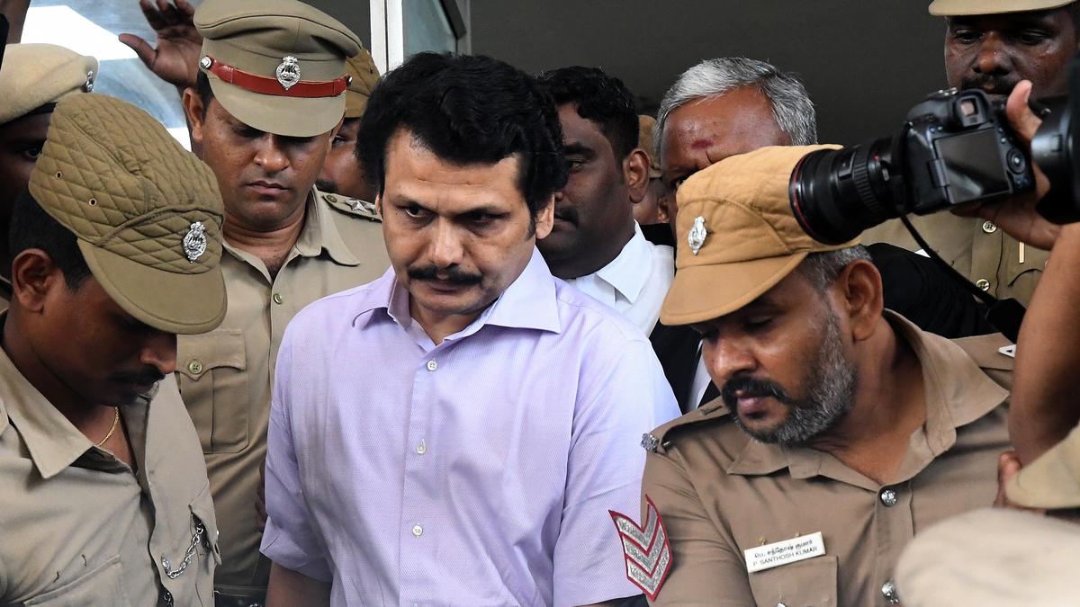 Former T.N. Minister Senthilbalaji seeks discharge from ED case