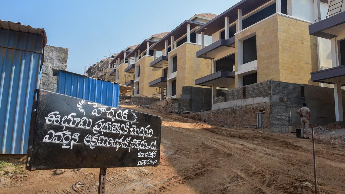 A.P. govt. reclaims 12.51 acres allotted to Hayagreeva in Vizag; warning boards against encroachment put up