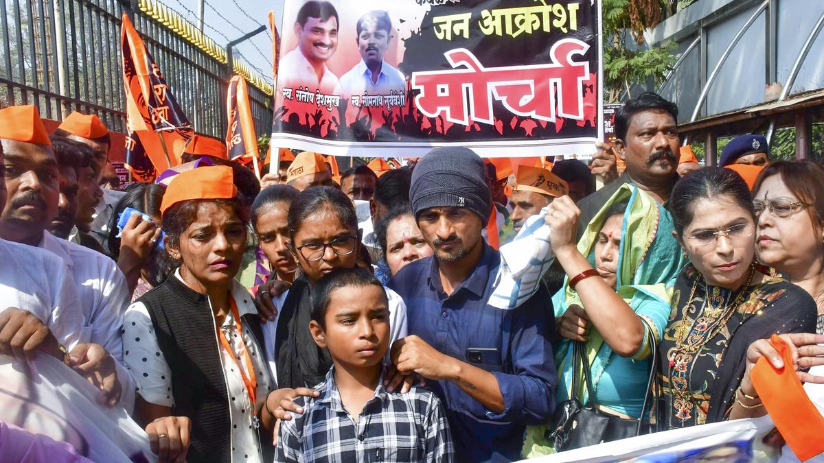 Santosh Deshmukh murder case: Villagers stage hunger strike, demand probe against investigating officers