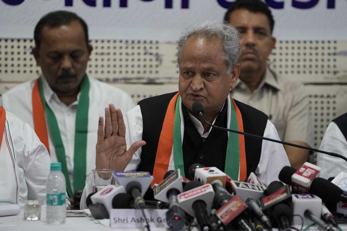 Gujarat voters will teach BJP a lesson this election: Gehlot