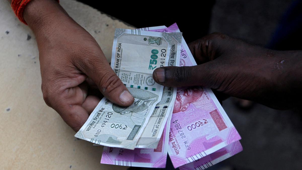 Rupee falls 4 paise to 82.63 against U.S. dollar
