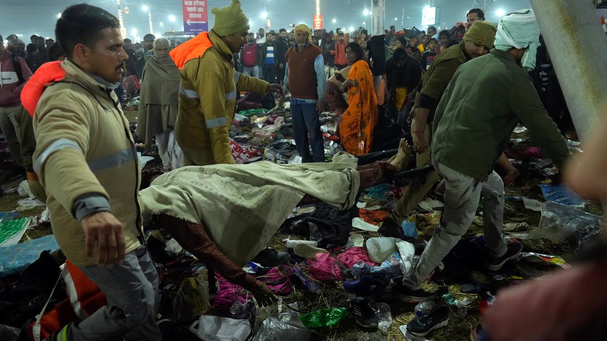 Stampede breaks out at Maha Kumbh in Prayagraj; casualties feared, rescue ops underway