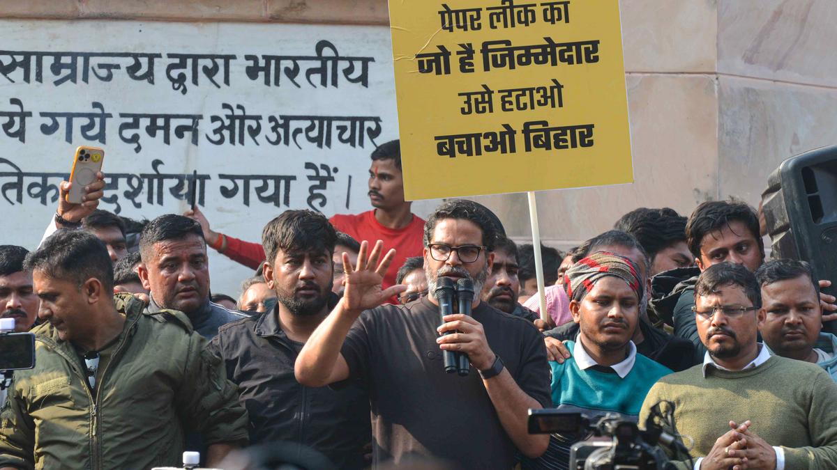 BPSC protest clash: FIR against Prashant Kishor and several others