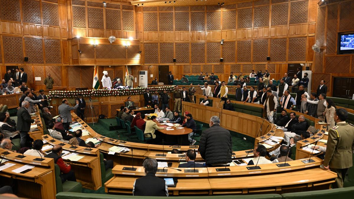 Uproar in J&K Assembly over AAP MLA's detention under PSA
