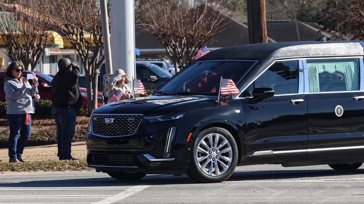 Jimmy Carter’s 6-day funeral begins with a motorcade through south Georgia